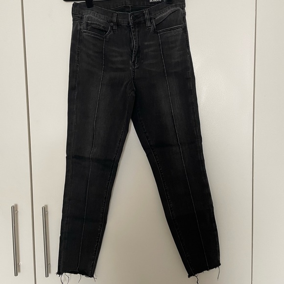 Blank NYC | Jeans | Blanknyc Black Wash Jeans With Pin Stripe Detail On ...